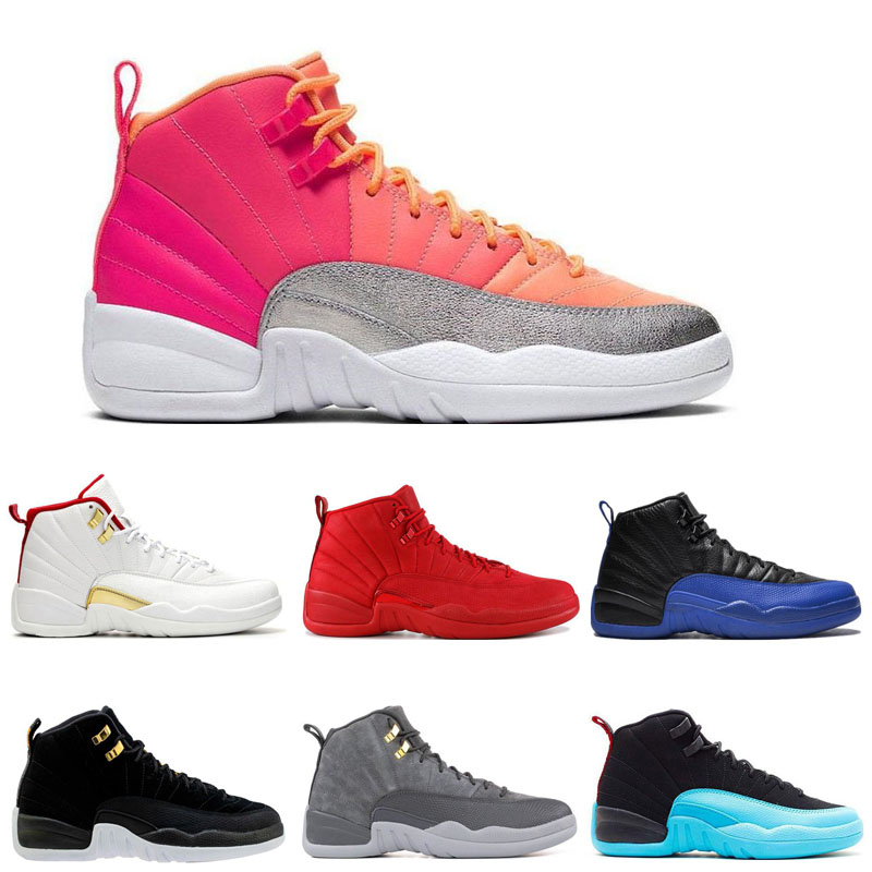 

Cheap Basketball shoes 12s 12 Mens Reverse Taxi Game Ball Royal GYM RED basketball shoes French Blue FIBA Cherry Grey Sneakers 7-13, # item 11