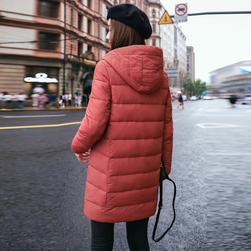 

Winter Jacket With Fur collar Warm 2020 new design Hooded Female new Women Winter Coat Long Parka Women Outwear coat, Black