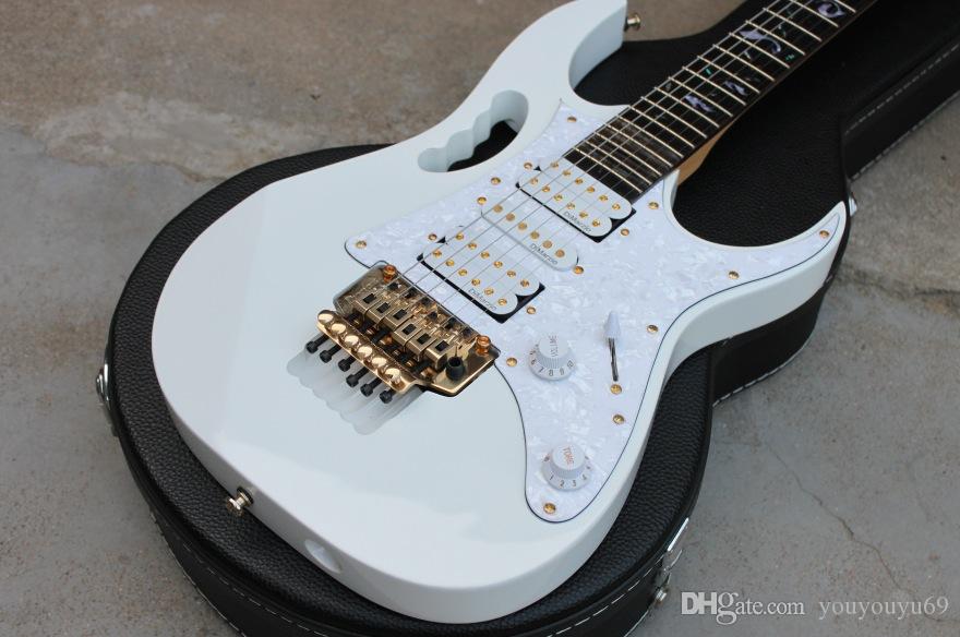 Custom factory wholesale / retail best price, white electric guitar, provide customization