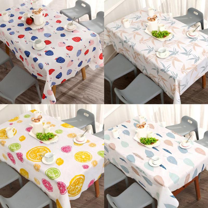 

Waterproof Oil Proof Table Cloth Home Kitchen Decorative Dining Table Cover Gift