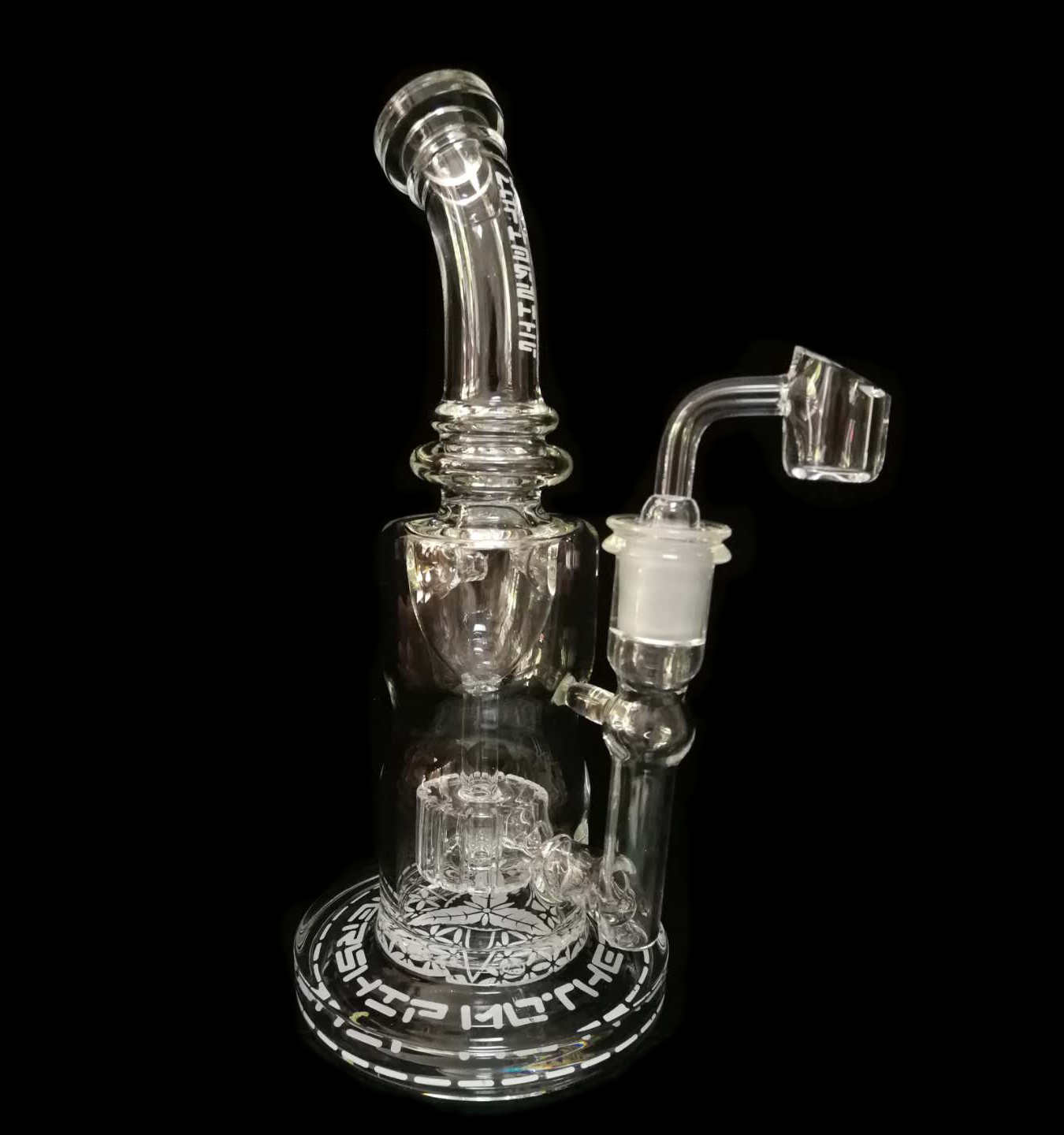 

Torus 2020 thick glass bongs works incycler oil rigs dab rig smoking water pipes mothers logo optional 14.4mm joint hookahs