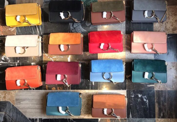 

Fashion shoulder bags free shipping soft suede leather shoulder bags female factory cost price sale 24cm, #2