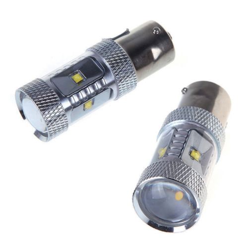 2PCS Ba15s P21W 1156 LED Car Turn Signal Bulb Reserve Tail Light Lamp 30W Green-image-451611401