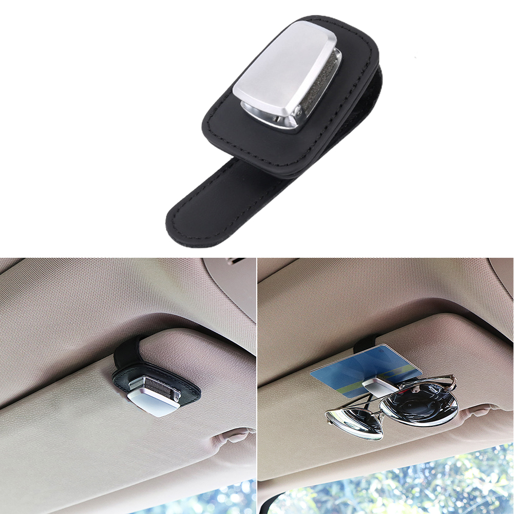 

Car Sun Visor Glasses Clip Multi-functional Bill Storage Car Sunglasses Bracket Durable Strong Elasticity