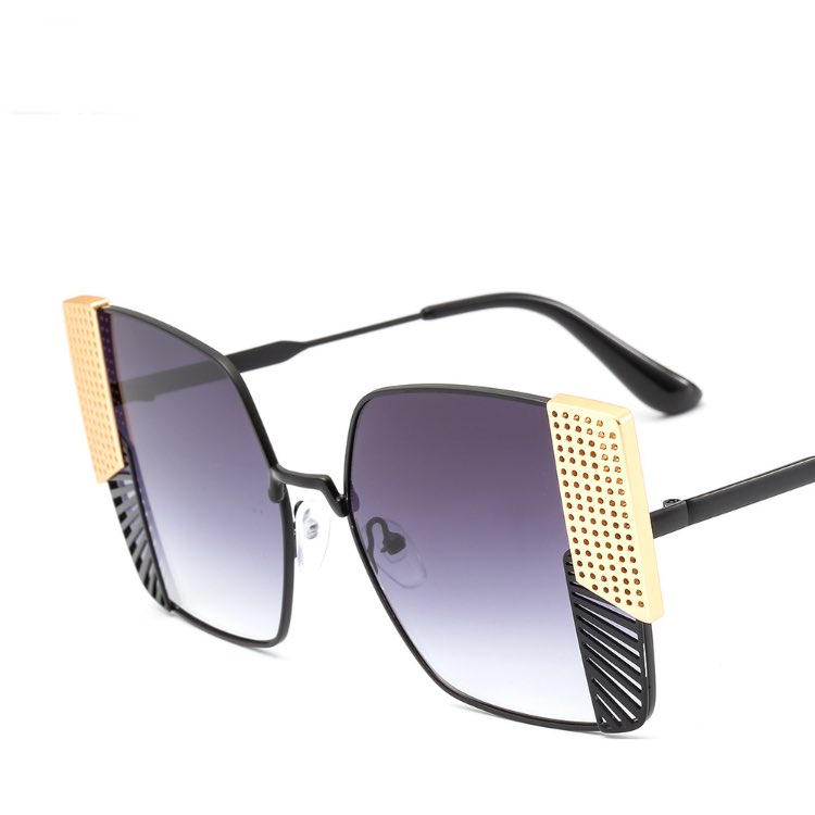 

2020 Fashion Oversized Sunglasses Classic One Pieces Square Eyeglasses Outdoor Travel Women Men Flat Top Eyewear ES3103