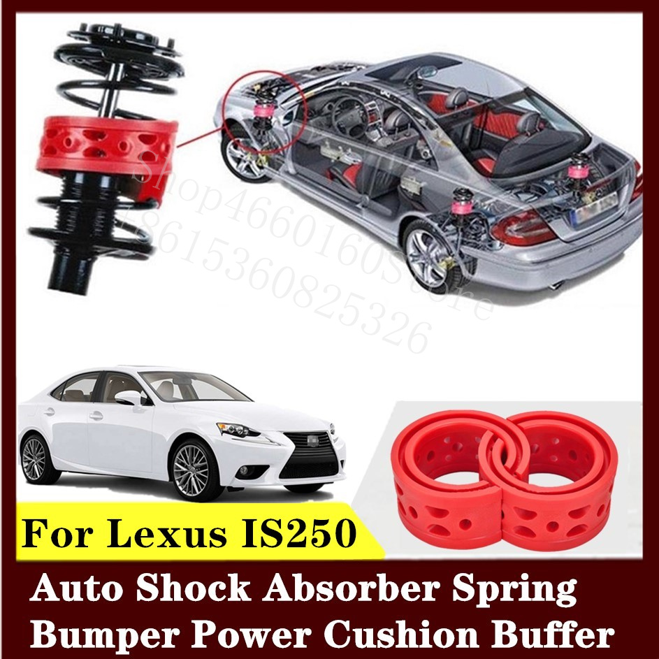 

For Lexus IS250 2pcs High-quality Front or Rear Car Shock Absorber Spring Bumper Power Auto-buffer Car Cushion Urethane