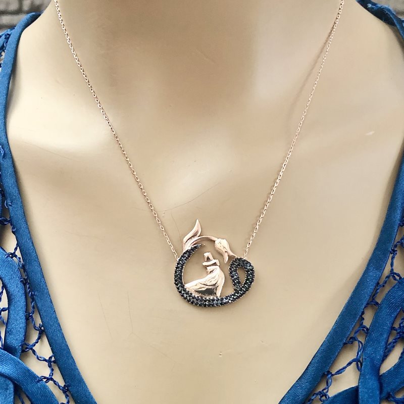 

925 Silver Woah Necklace