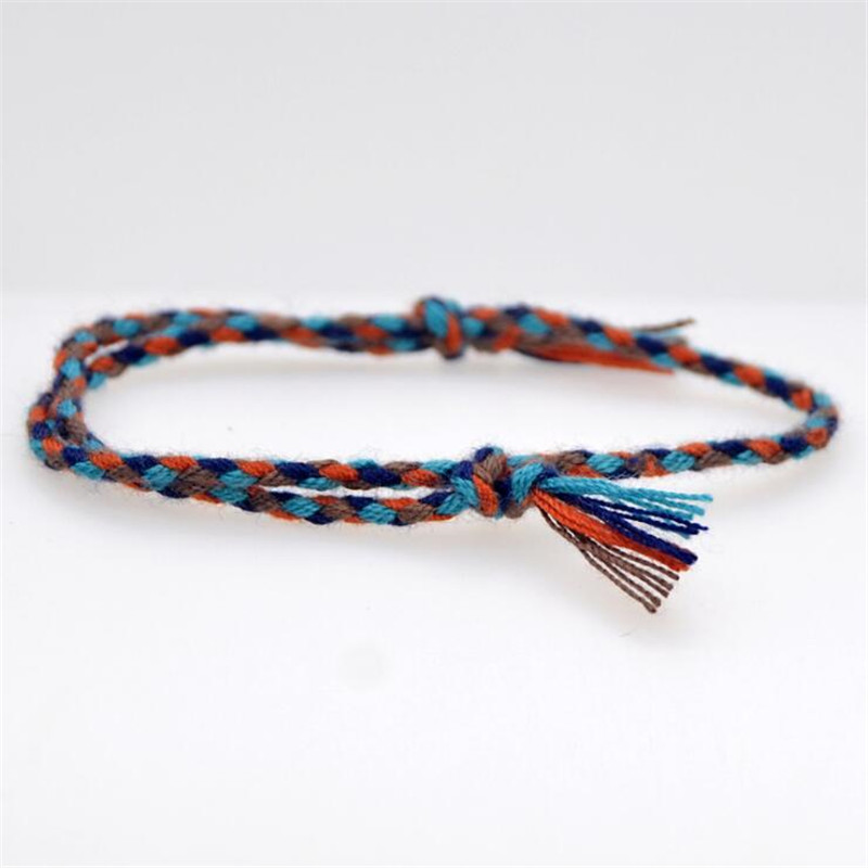 

ABL081(10), Simple Bracelets Girls Bangles Jewelry Gift DIY Rope Bracelet Braid Strands Friendship Cord Handmade Bracelets