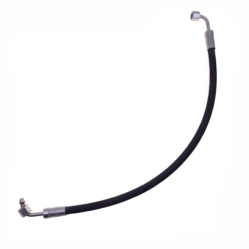 Jili Online Motorcycle Bike Car Tyre Tire Black Pump Inflator 1//4 Rubber Air Pipe Hose