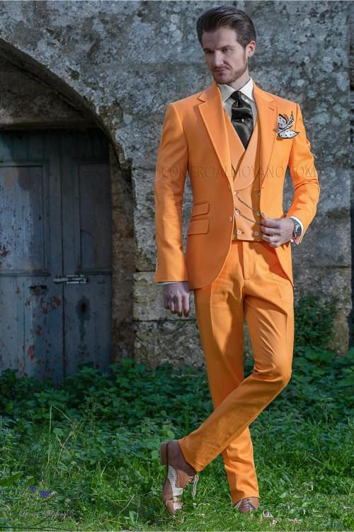 

Handsome Groomsmen Notch Lapel Groom Tuxedos Mens Wedding Dress Man Jacket Blazer Prom Dinner 3 Piece Suit(Jacket+Pants+Tie+Vest) AA72, Same as image