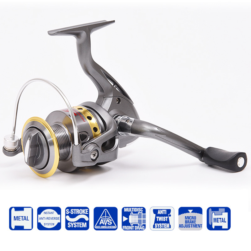 

8 Ball Bearings Fishing Reels Sea Fishing Wheel High Speed 5.5:1 Spinning Reel Pesca Coils For Accessory Tackle