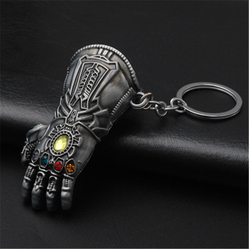 Gauntlet 3d Pendant Gloves Keyring Men Women