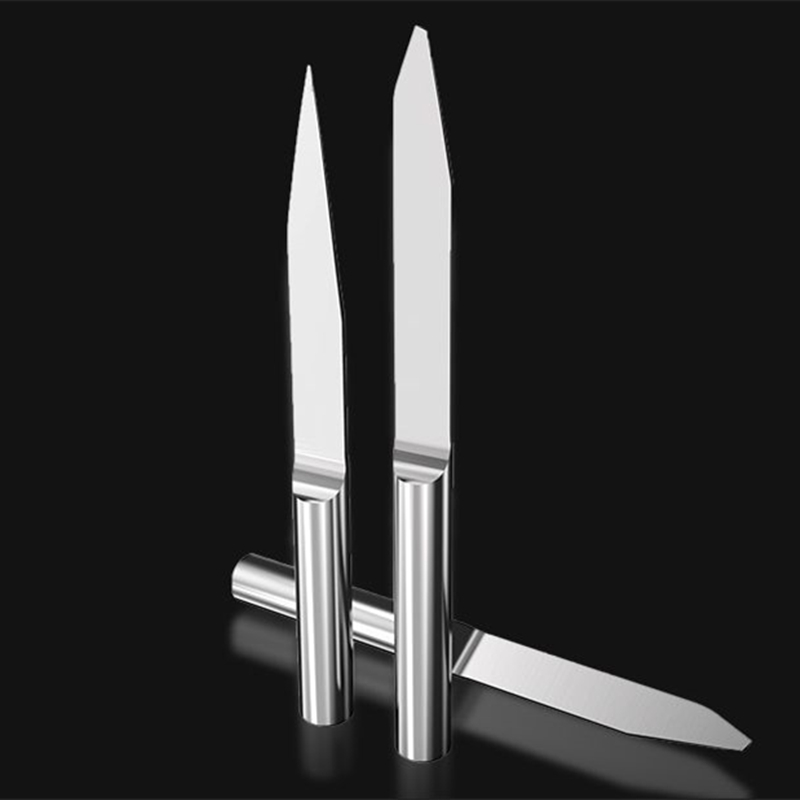

6pcs 0.1-1.0mm Flat Sharp Knife Carving Knife Lengthen CNC Engraving Machine Tool Billboard PVC Acrylic Wood Router Cutters