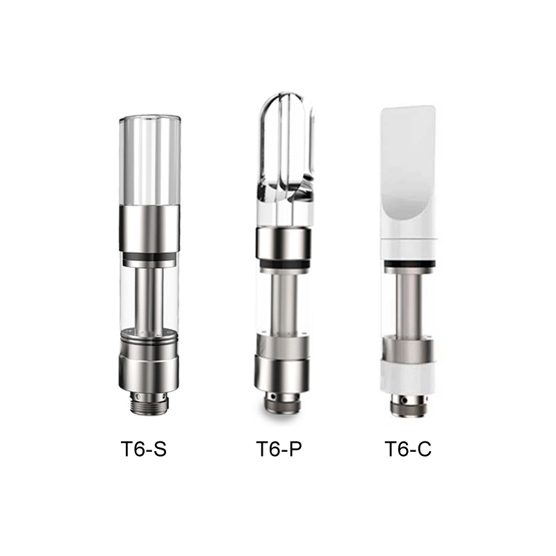 

Genuine Amigo Itsuwa Liberty T6-S T6-P T6-C Tcore Vape Cartridges 0.5ml 1.0ml Ceramic Coil 510 Thread Thick Oil Vaporizers