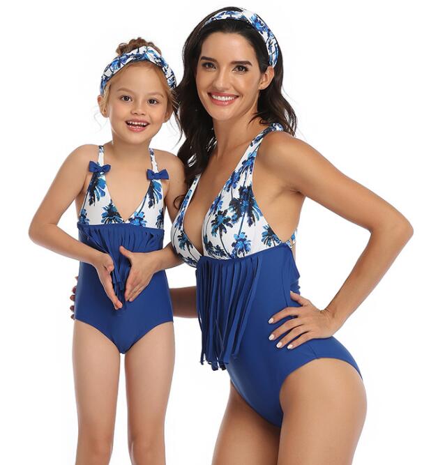 

cheap women Leopard Print kids girl one piece printed high waist covering stopach thin conservative sexy yakuda flexible stylish bikini sets
