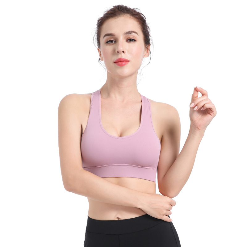 

Women Vital Seamless Sport Bra Yoga Top Push Up Sports Bra Workout Sports Wear for Women Gym Underwear, Black