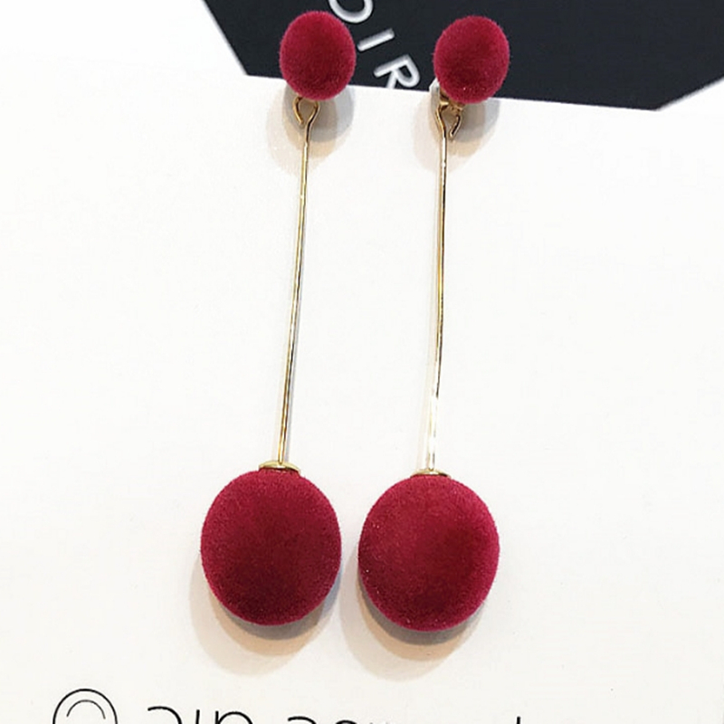 Dawery Cute Cherry Stud Earrings for Women Gift Simple Style Statement Earrings