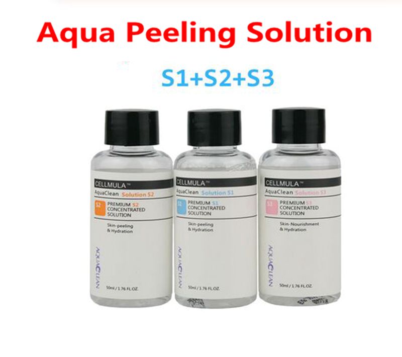 

New Aqua Peeling Solution 50ml per Bottle Hydra Dermabrasion Facial Serum Cleansing For Normal Skin Beauty Spa