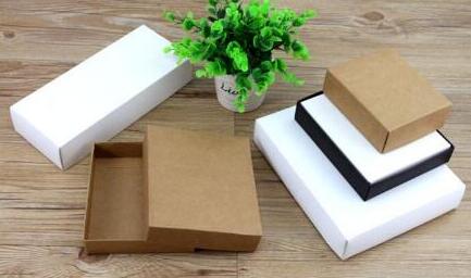 

10pcs/lot Large white paper gift box big size kraft cardboard boxes large size white paper box for T shirt