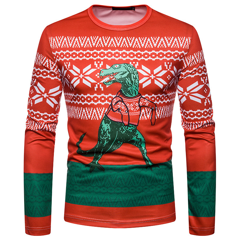Divertente Da Uomo Stampata Felpe-Buon Natale Santa Clause-Divertente regali Tshirts