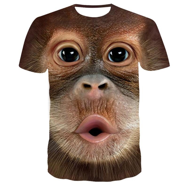 

Men's T-Shirts Children/Adult Interesting Monkey Eagle 3D Printed T Shirt Kids Summer Short T-shirt Harajuku Tshirt Teenager Fortniter Tops, 15