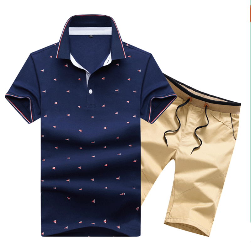 polo shorts sets