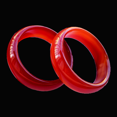 

Natural Agate Chalcedony Red 54-64mm Bracelet Elegant Princess Jewelry Send Mom to Girlfriend