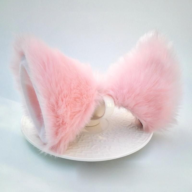

Hot Sale Cosplay Party Cat Long Fur Ears Anime Neko Costume Hair Clip