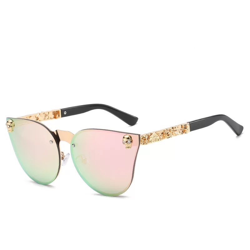 

Metal Cat Eyes Sunglasses 2020 Men Women Polarized Retro Driving Fishing Outdoor Sports Glasses Mirror Lens Sun Glasses ES8011