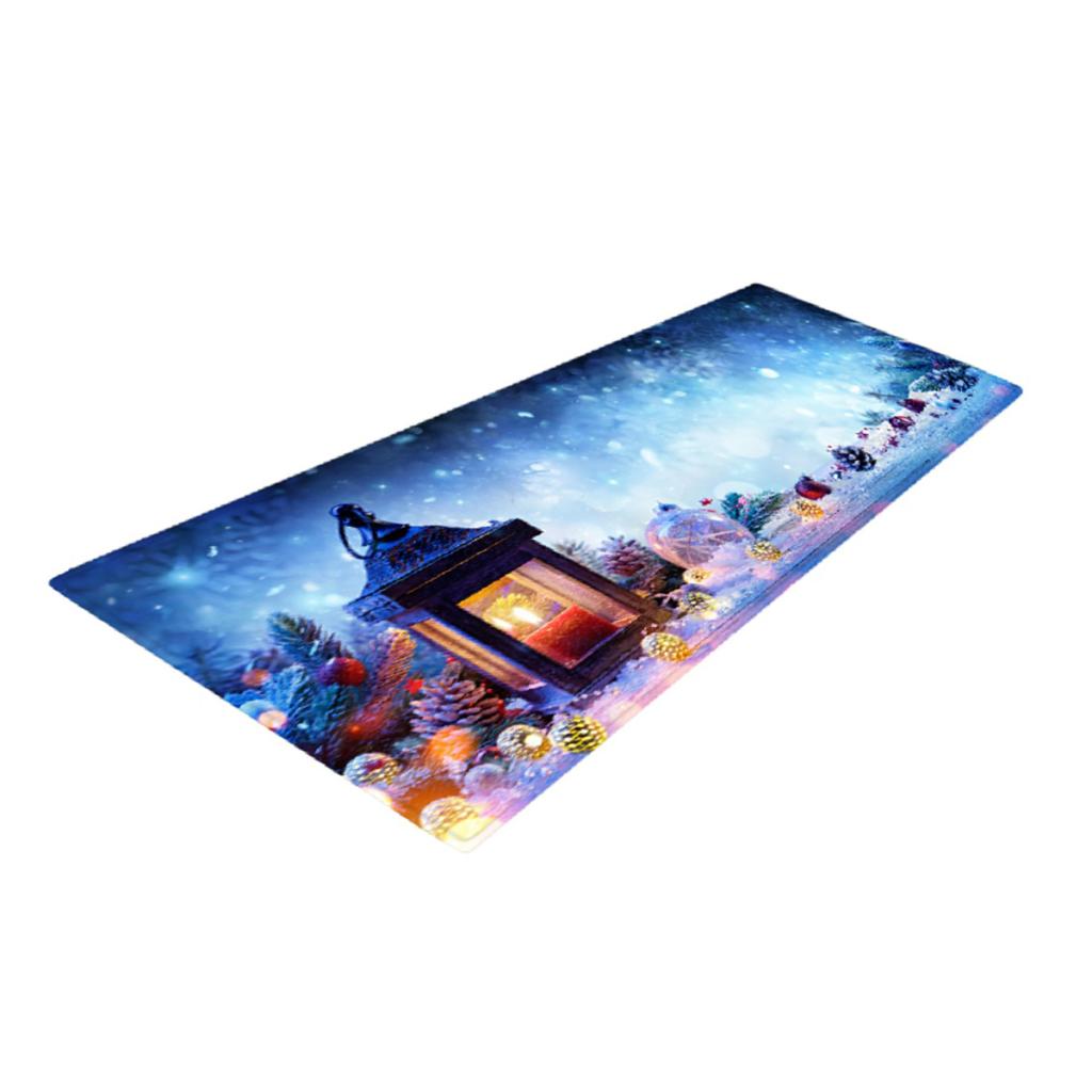 

durable 47x16" area rug living room floor mat doormat rectangular non-toxic