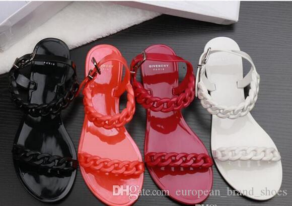 

New Fashion Women's Flats Casual sandals Leather Beach slippers Shoes woman Sandals Summer female Peep Toe sandals without box #411221