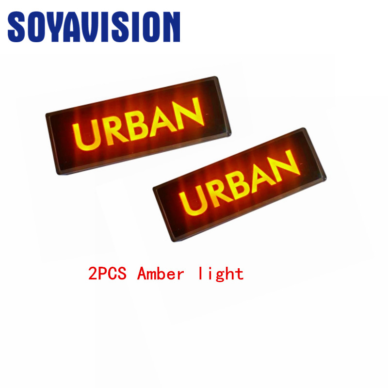 

2Pcs Car External Lights Auto LED Side Marker Turn Signal Light Indicator For Lada URBAN 4x4 1995+ Side Lamps, As pic