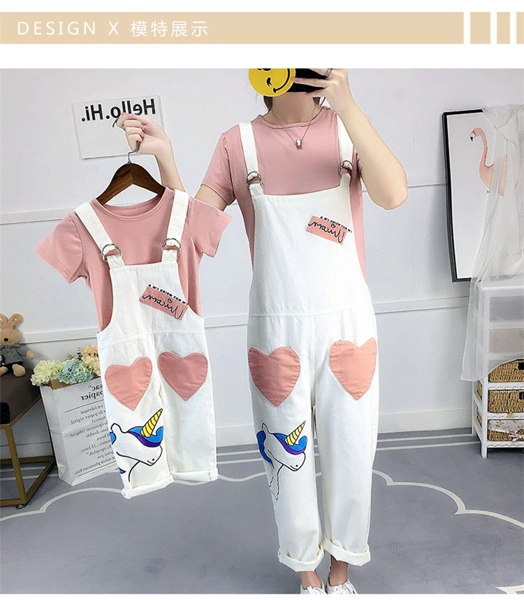 unicorn dress for mom and daughter