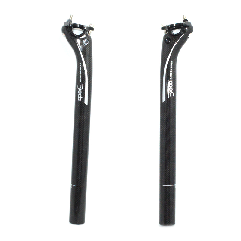 

Deda Carbon Fiber Road bicycle Seat Post MTB Bike Moutian cycling parts Seat Posts Pole Seatpost Carbon 27.2 30.8 31.6mm Length 450 350mm