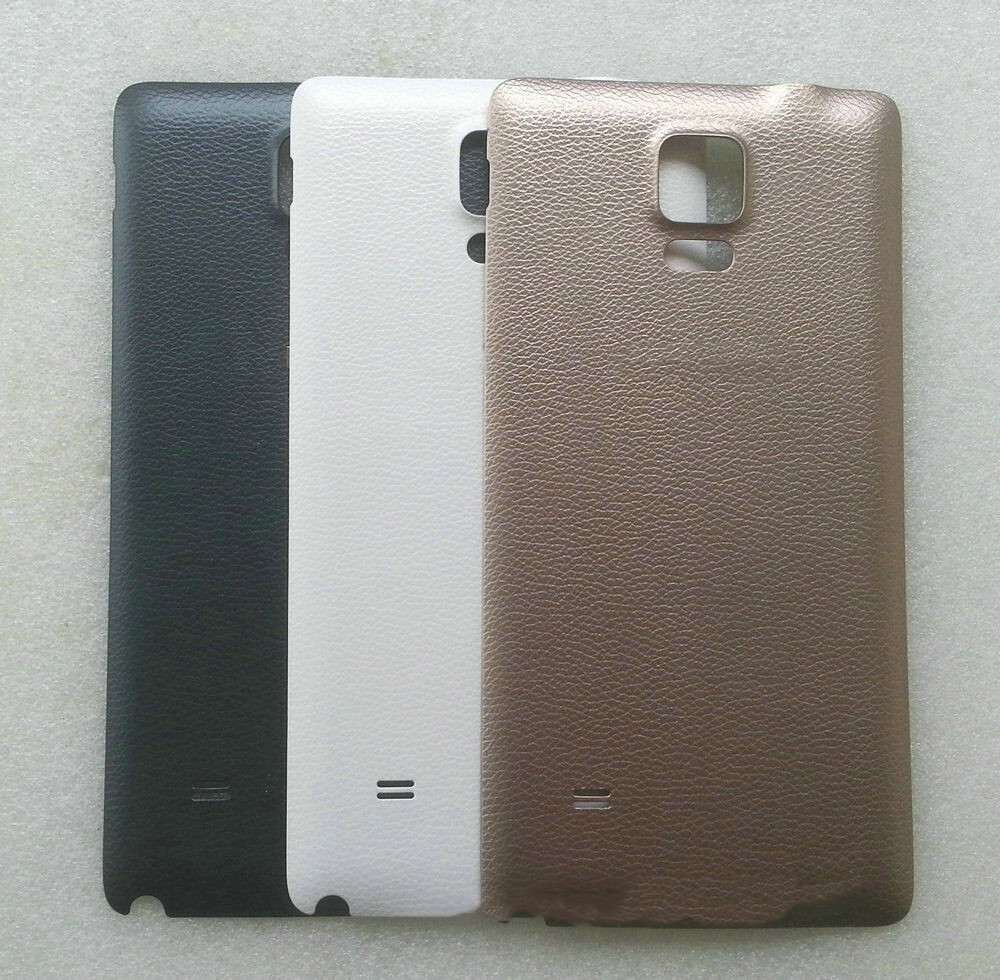 

20 pcs Housing Case Door Battery Back Cover Replacement For Samsung Galaxy Note 4 N910 with logo free DHL