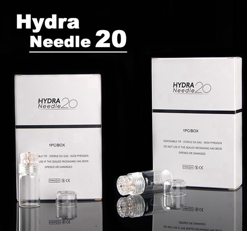 

Hydra Needle 20 pins Micro Needle Aqua Channel Mesotherapy Gold Needle Fine Touch System derma stamp