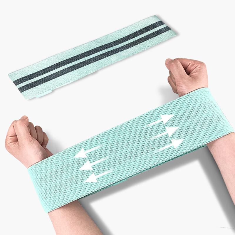 

Workout Fitness Resistance Bands Adjustable Hip Yoga Belt Circle Sports Elastic Training Pilates Loop Yoga Belt Exercise Indoor, Green