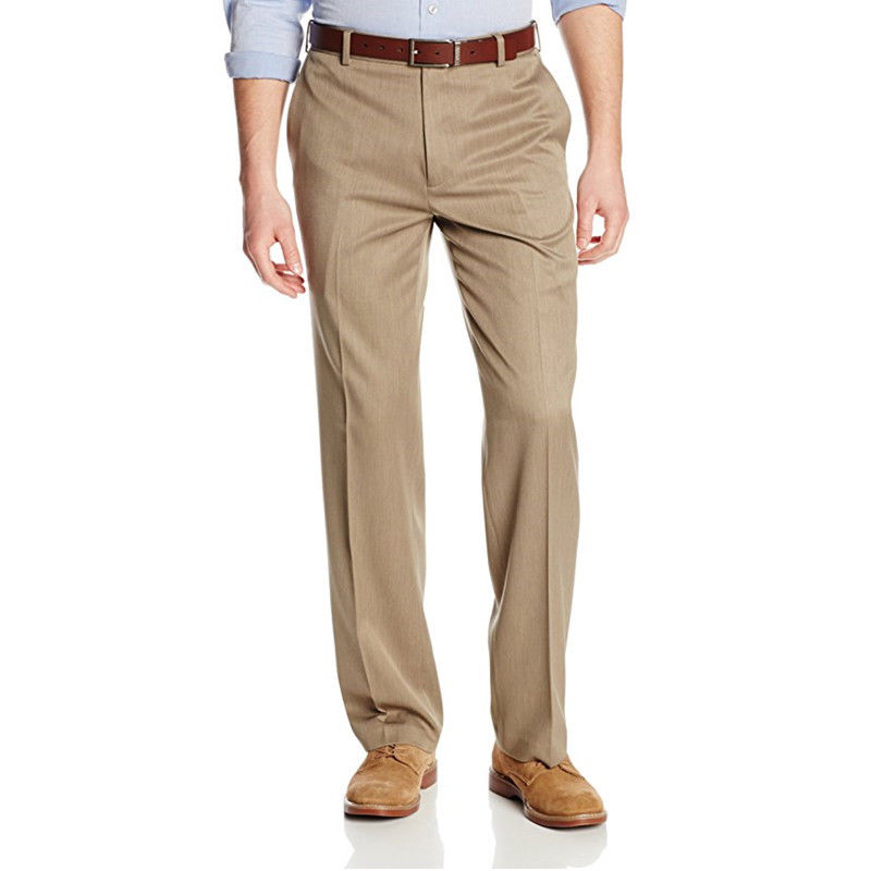 Pantalons pour hommes Pantalons de costume de mariage formel Pantalons de voyage ultimes pour hommes à devant plat pour hommes Taille et couleur