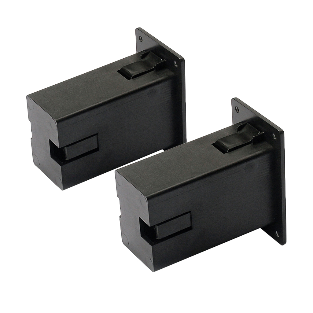 

2Pcs 9V Battery Hold Case Box Compartment Cover for Electric Guitar Pickup