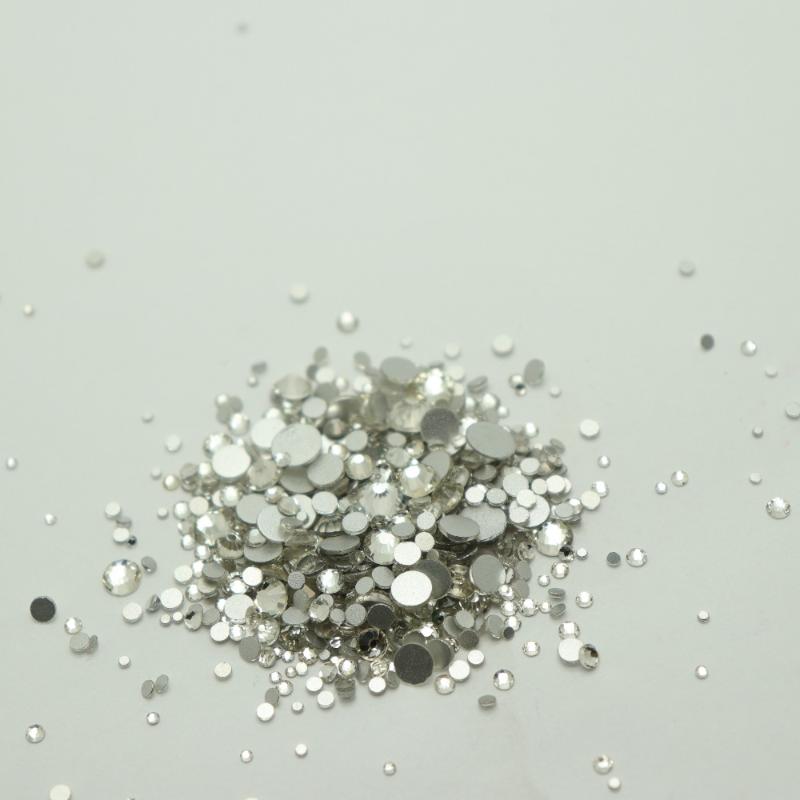 

1 set of rhinestones for nails flatback Non hotfix Nails Decorations New arrive Strass 1440 pcs Mixed Sizes DIY decoration