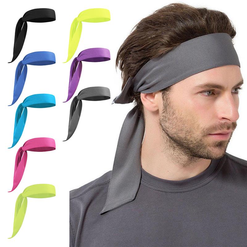 

Absorbent Yoga Sport Sweat Headband Men Sweatband for Men And Women Elastic Hair Bands Head Sweat Bands Sports Safety Hairband