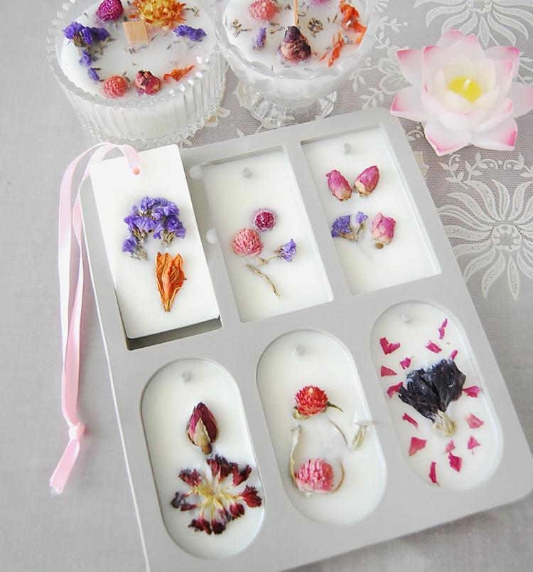 

DIY Aromatherapy Wax Silicone Mold Super Popular Personalized Gifts Flower Ornaments Wax Mold Soap Candle Mold DIY Clay Crafts