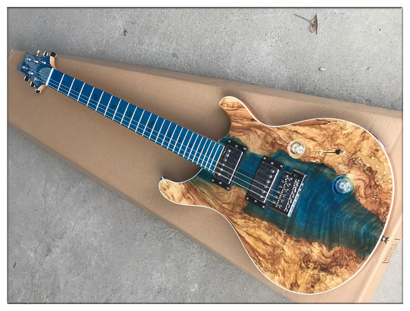 

Custom Mahogany Body Black Electric Guitar with Small Tremolo Bridge,Chrome Hardware,Bird Inlay on Fingerboard,can be customized