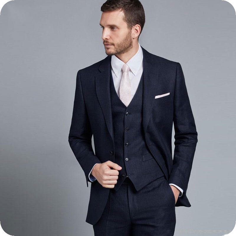 

Men Suits Black Wedding Suits Bridegroom Custom Made Slim Fit Formal Costume Marriage Homme Groom Wear Prom Dress Tuxedo Blazer Jacket Man, Same as image