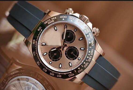 

2021 Top High Quality watch 116515 116518 BP 7750 automatic chronograph watch Ceramic bezel Sapphire glass watches mens watches wristwatch, Champagne