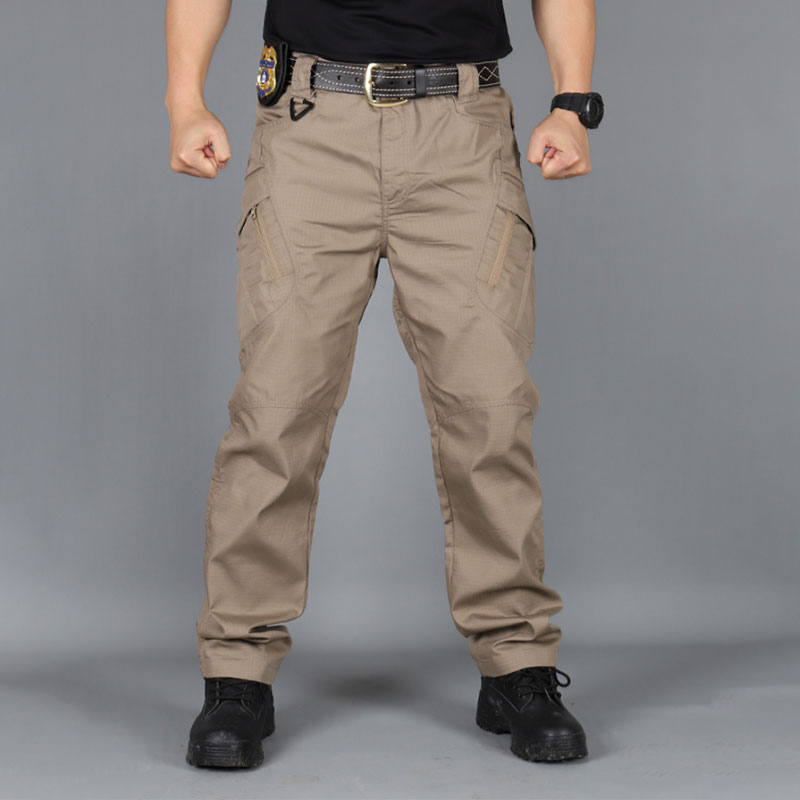 

Cargo Pants Men Lightweight Breathable Tactical Pants Men's Trousers Cargo Male Zipper Pocket Men