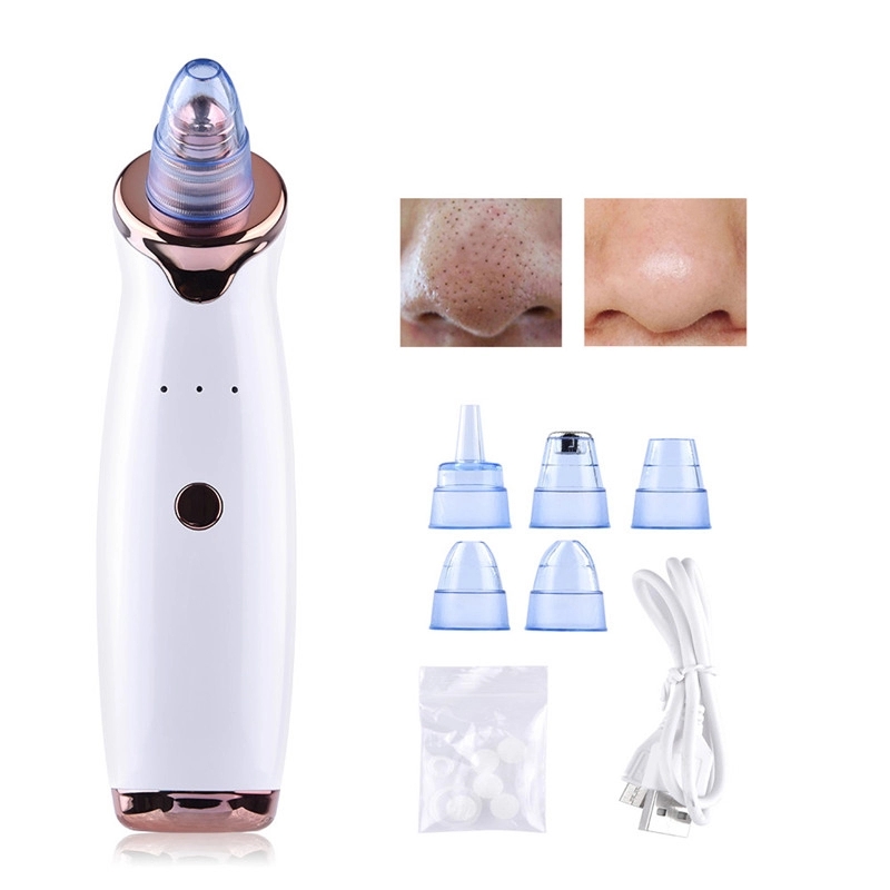 Blackhead Remover Face Deep Pore Cleaner Acne Black Dot Extractor Electric Microcrystalline Blackhead Vacuum Skin Care Machine