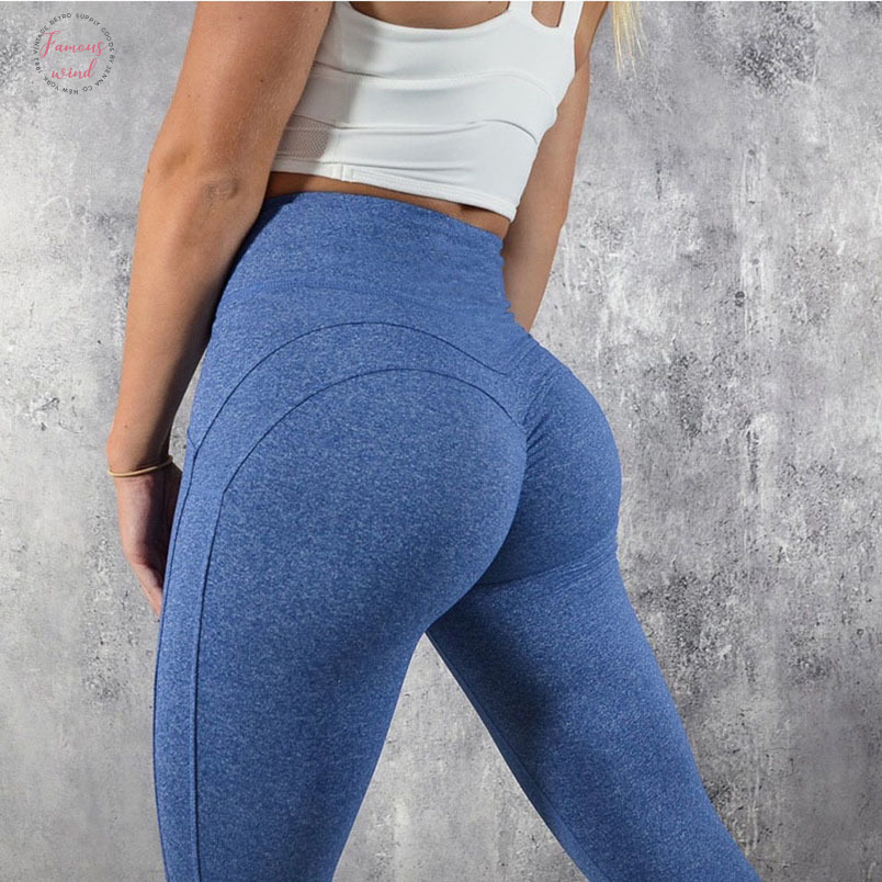 

Solid Push Fitness Up Leggings Women Workout Leggings Activewear High Waist Leggins Female Breathable Patchwork Jeggings Good Quality, Army green