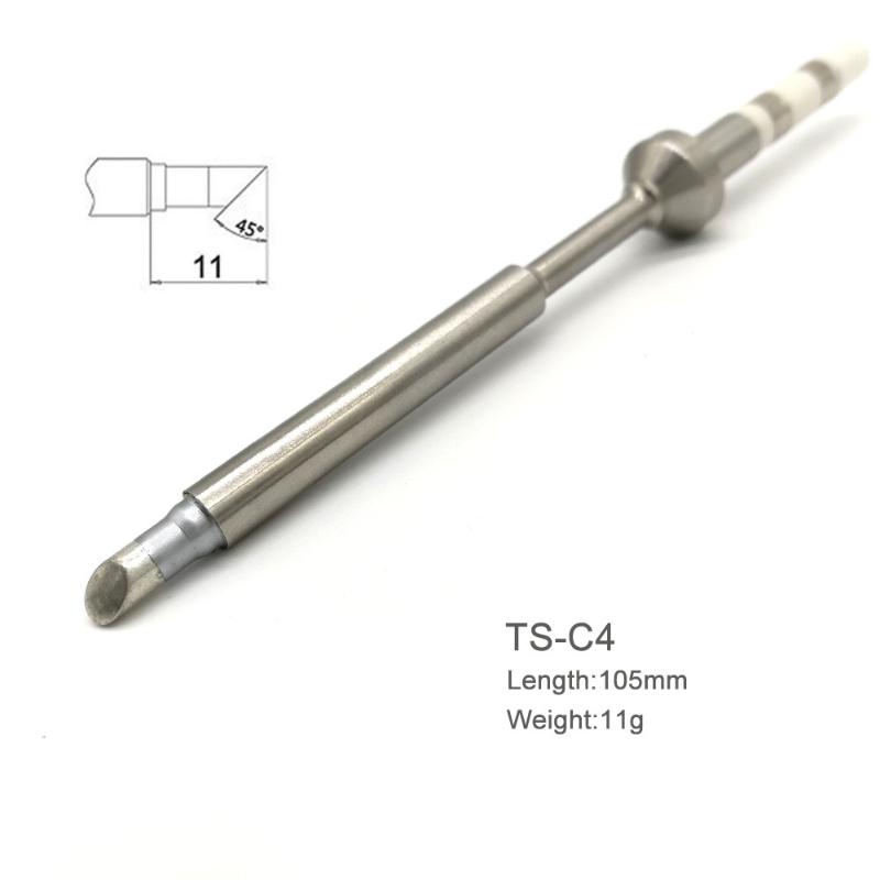 

TS-C4 TS100 Digital Soldering Iron Replacement Tip Electric Soldering Iron Tip Lead Free