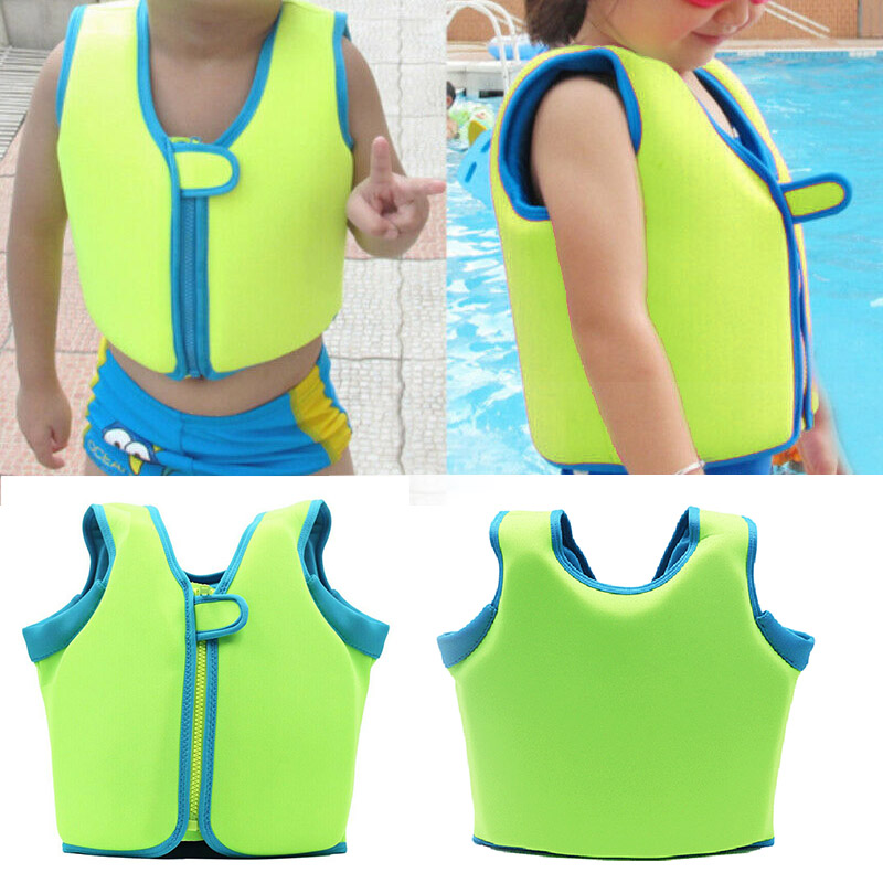 

2-6 Years Old Kids Swim Aid Life Vest Child Watersports Swimming Vest Flotation Device for Baby Girls Boys Floating